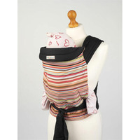 Palm and Pond Mei Tai Baby Sling with Coloured Stripes Design