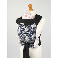 Palm and Pond Mei Tai Baby Sling – Blue White Floral