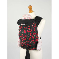 Palm and Pond Red Cherry Soft and Strong Mei Tai Baby Sling