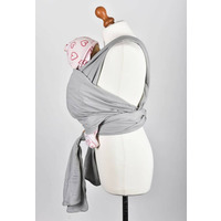 Palm and Pond Stretchy Cotton Baby Wrap Sling - Grey