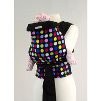 Palm and Pond Mei Tai Baby Sling - Navy Spots