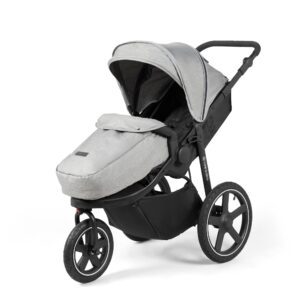 Ickle Bubba Venus Max Jogger 3 Wheel Stroller - Space Grey