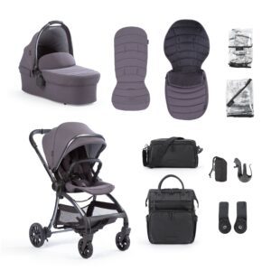 Junior Jones Aylo Luxury Pushchair Bundle - Dark Slate