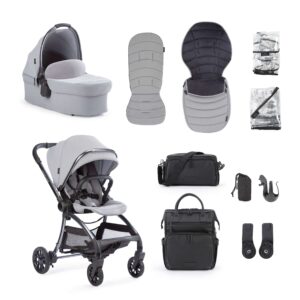 Junior Jones Aylo Luxury Pushchair Bundle - Pebble Grey