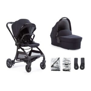 Junior Jones Aylo Pushchair Bundle - Rich Black