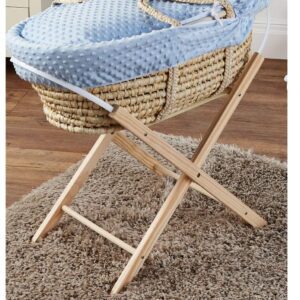 Natural Moses Basket Folding Stand