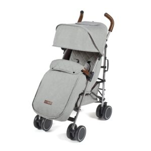 ickle bubba Discovery Max Stroller - Grey on Silver