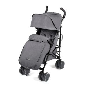 ickle bubba Discovery Max Stroller - Matt Black / Graphite Grey