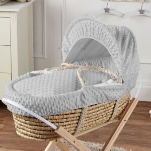 Palm Baby Deluxe Moses Basket With Stand