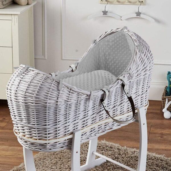 Wicker Pod Baby Deluxe Moses Basket