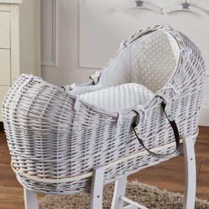 Wicker Pod Baby Deluxe Moses Basket