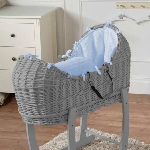 Wicker Pod Baby Deluxe Moses Basket