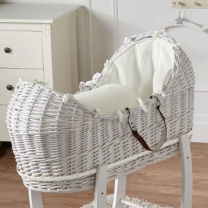 Wicker Pod Baby Deluxe Moses Basket