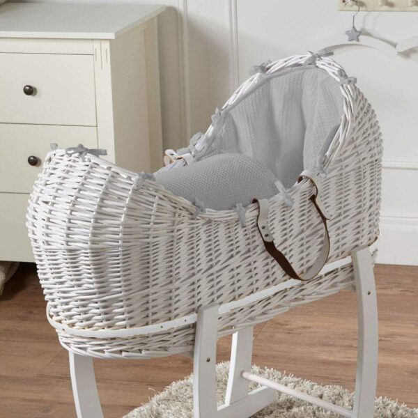 Wicker Pod Baby Deluxe Moses Basket