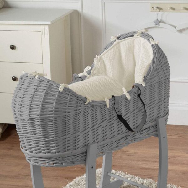 Wicker Pod Baby Deluxe Moses Basket