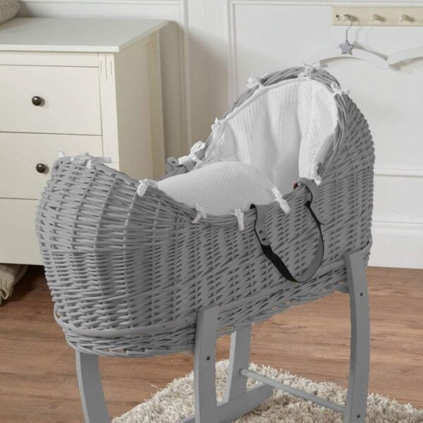 Wicker Pod Baby Deluxe Moses Basket