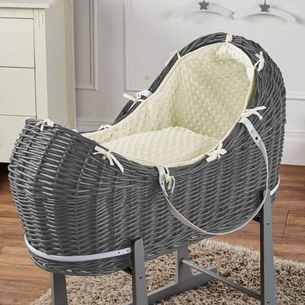 Wicker Pod Baby Deluxe Moses Basket