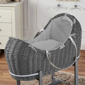 Wicker Pod Baby Deluxe Moses Basket